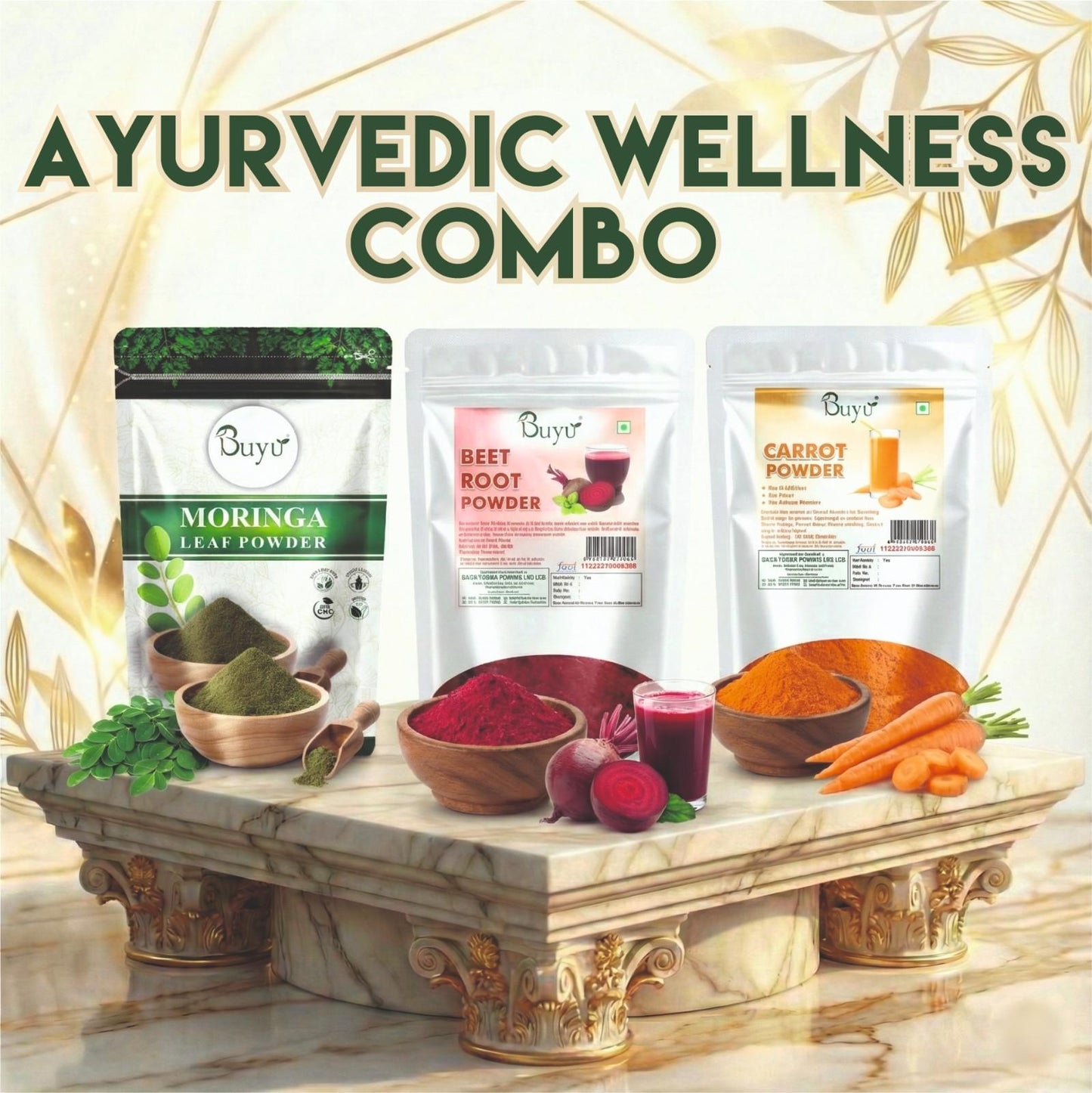 Ayurvedic Wellness Combo