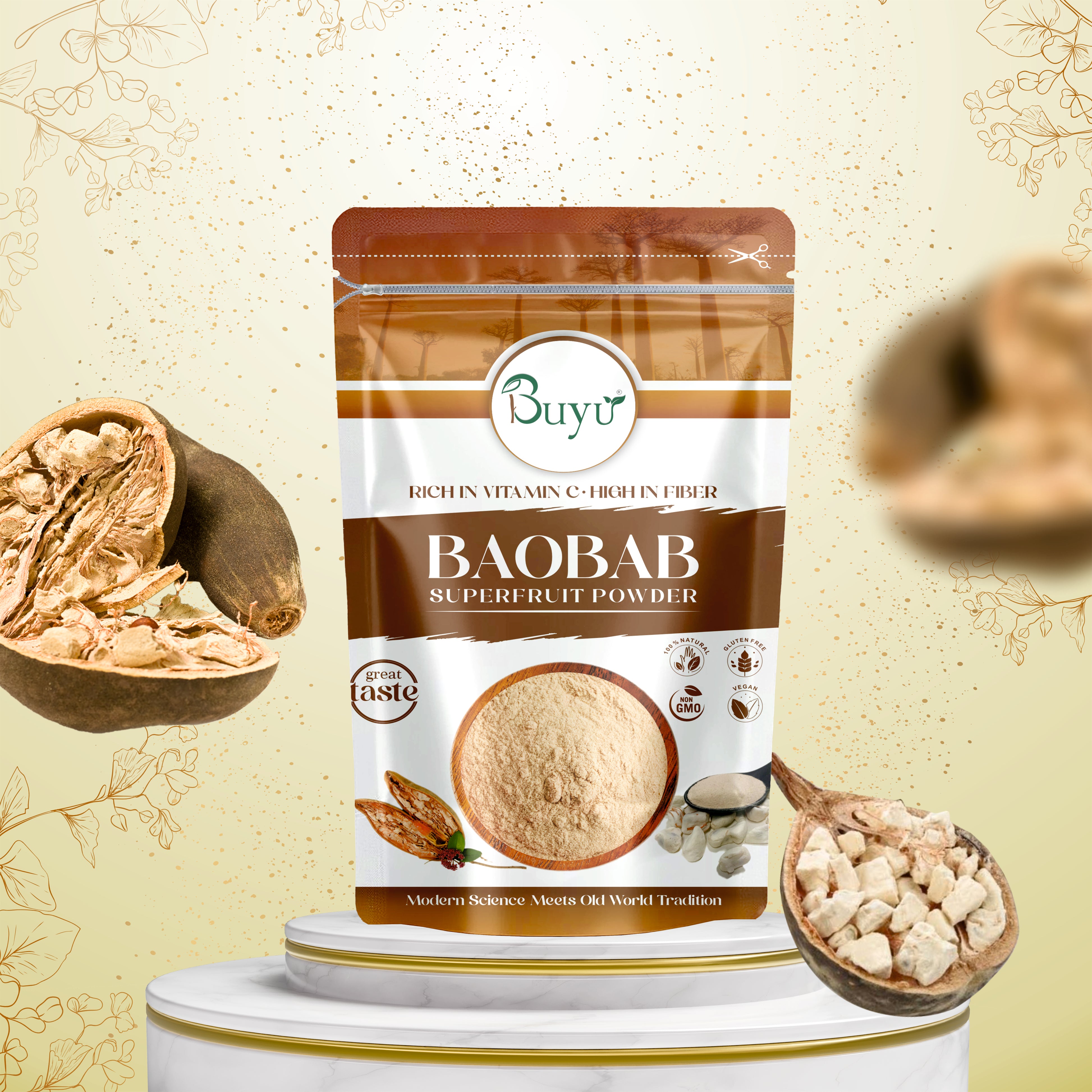 Buy Baobab Superfruit Powder 100g Online | 6x Vitamin C | Natural ...