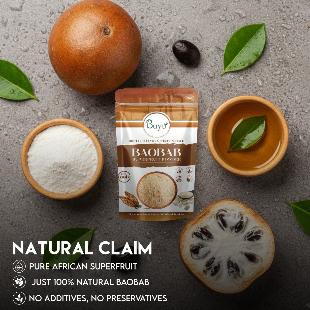 Baobab Superfruit Powder (100 gram)