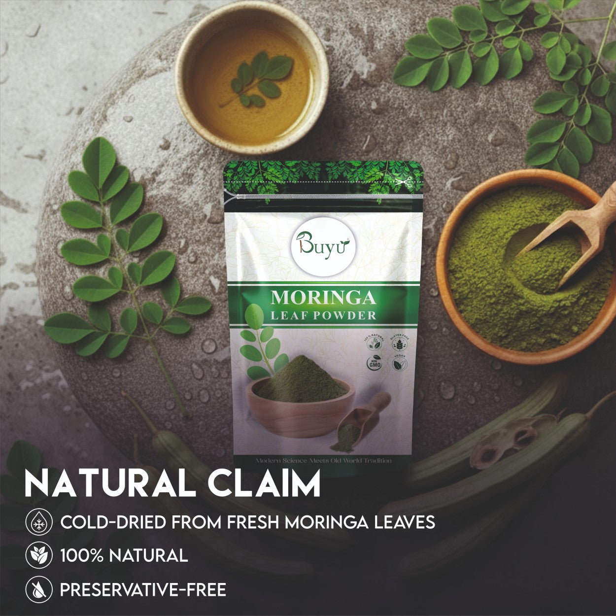 Moringa Leaf Powder (100gram)