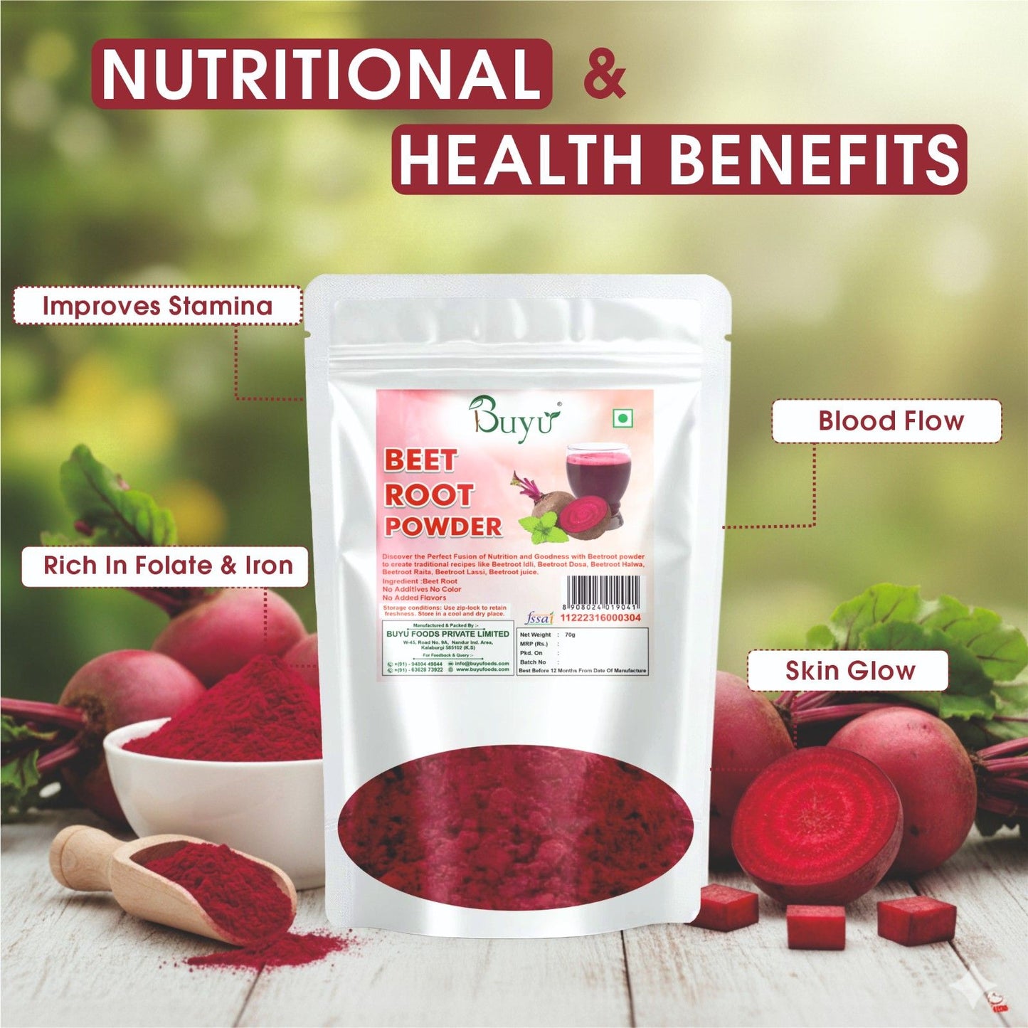 Beetroot Powder (100 Gram)
