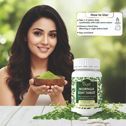 Moringa Leaf Tablets (60 Tablets)