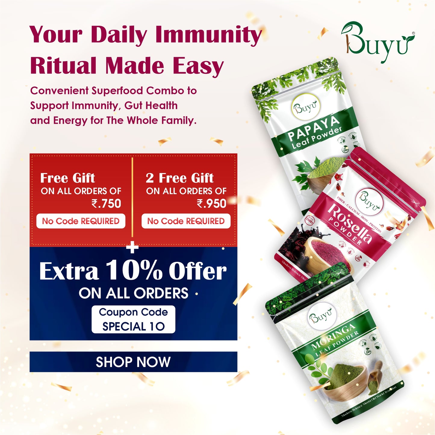Superfood Immunity Combo