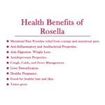 Benefits of rosella powder