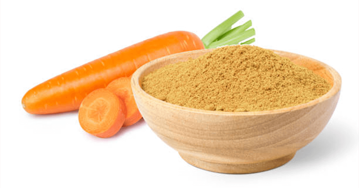 Carrot Powder uses